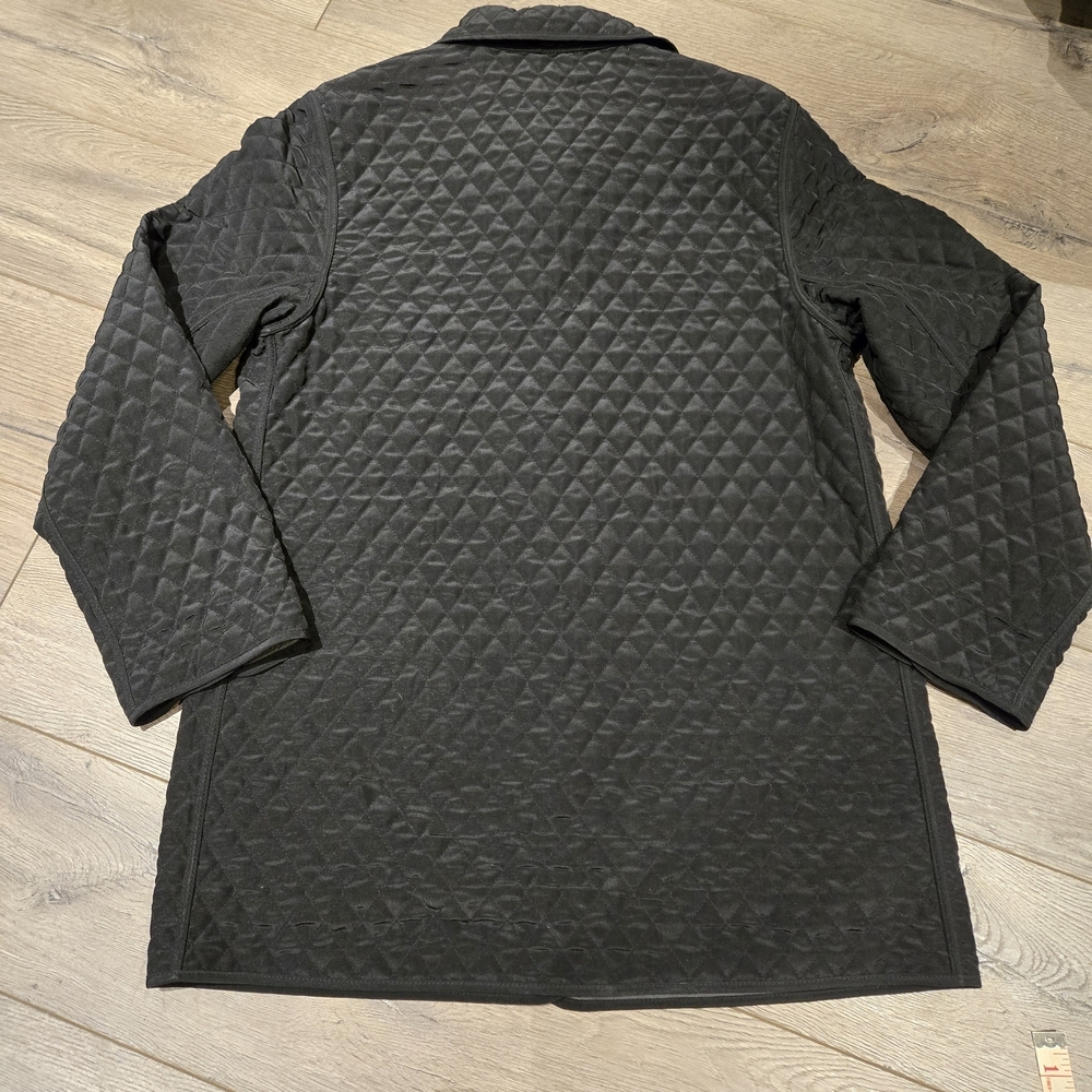 Hilary Radley Black Diamond Quilted Puffer Coat - Picture 2 of 8